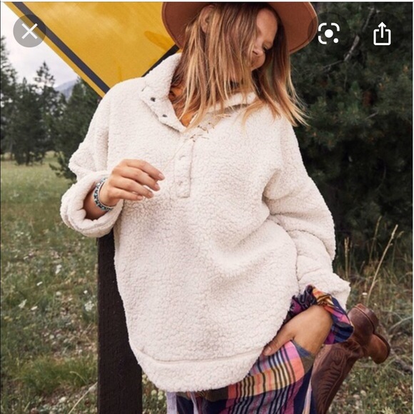 cloud sherpa pullover